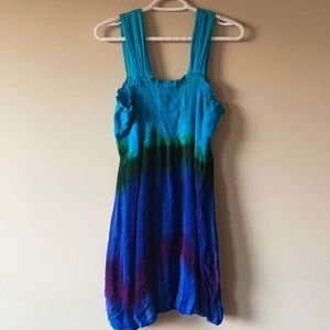 Cute tie dye sun dress